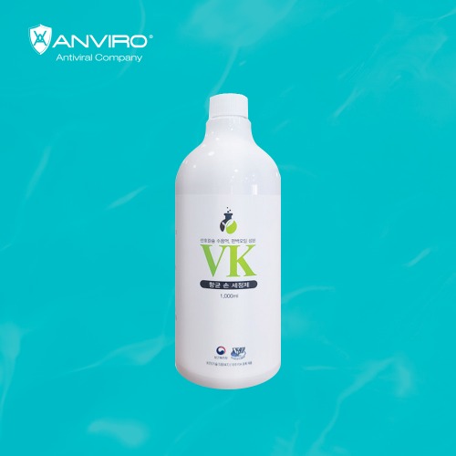 VK 살균소독제 1L 대용량(손소독기, 분무기 리필용) 비알콜성 손소독제